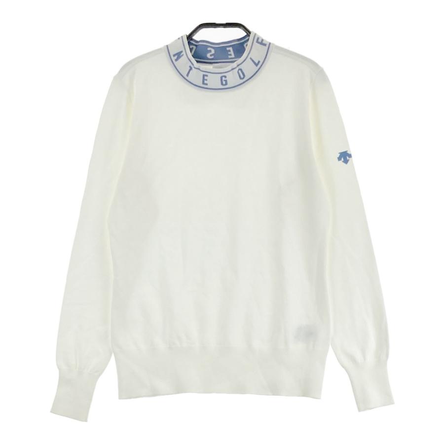 DESCENTE GOLF デサントゴルフ モックネック 長袖ニットセーター