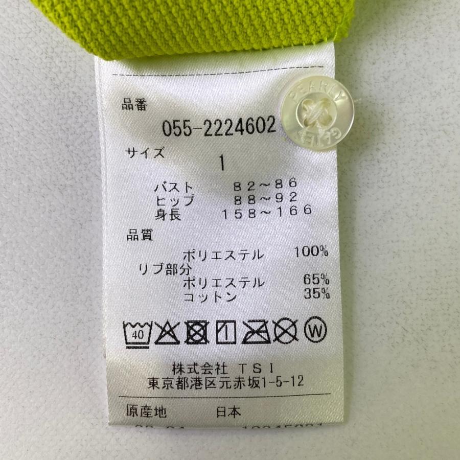 PEARLY GATES パーリーゲイツ  半袖ポロ ワンピース  グリーン系 1 ゴルフウェア レディース_4