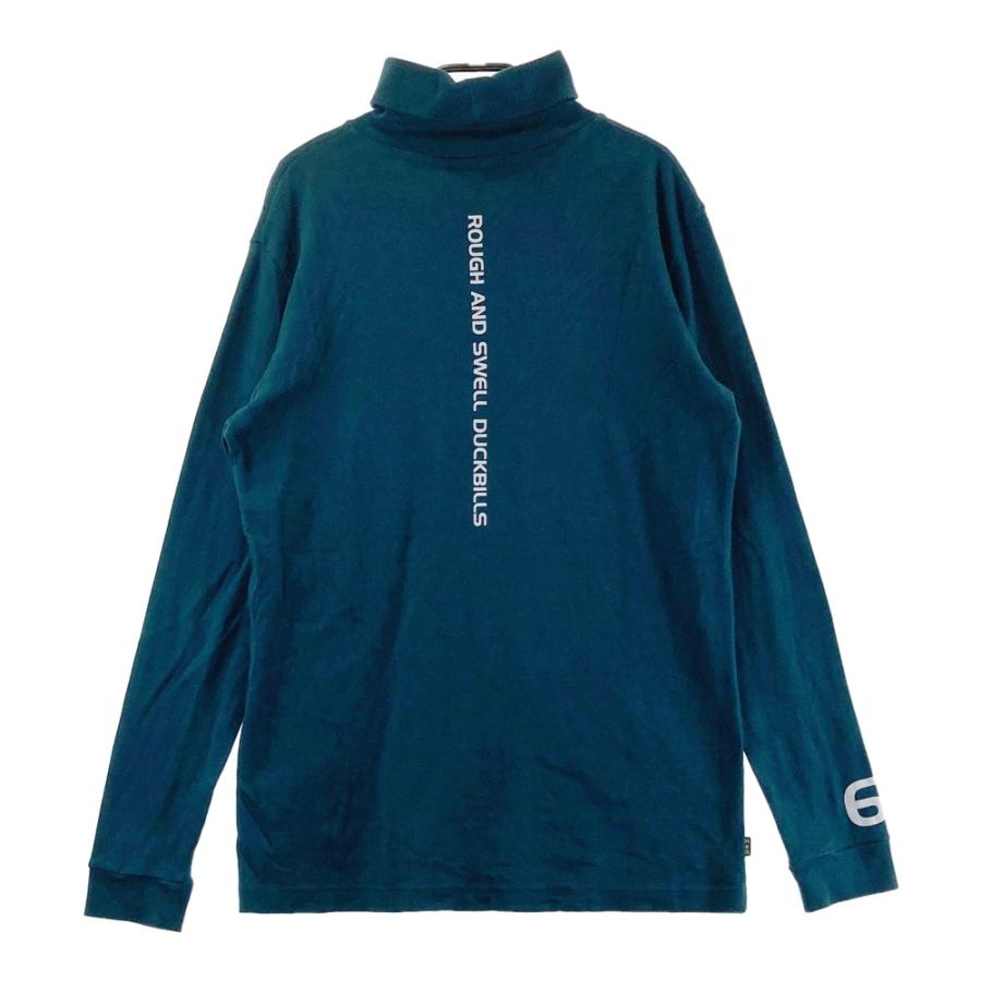 ROUGH&SWELL ラフアンドスウェル タートルネック 長袖Tシャツ ネイビー