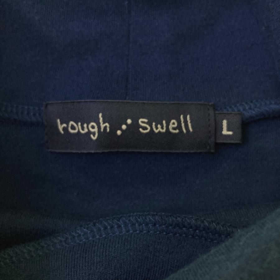 ROUGH&SWELL ラフアンドスウェル タートルネック 長袖Tシャツ ネイビー