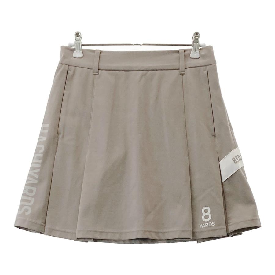 8YARDS ハチヤーズ スカート ベージュ系 L ゴルフウェア レディース