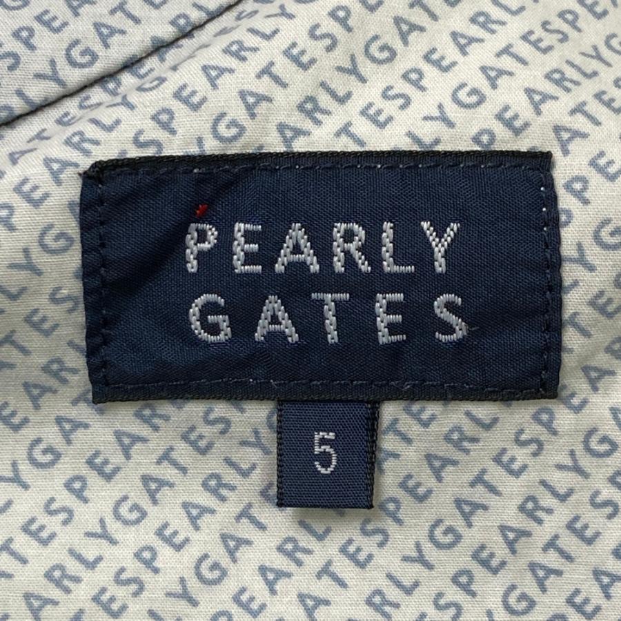 サイズ：5 PEARLY GATES パーリーゲイツ 053-2131201 パンツ  ネイビー系 [240101587828] ゴルフウェア メンズ ストスト PEARLY GATES（パーリーゲイツ） 053-2131201 パンツ ネイビー系 5
