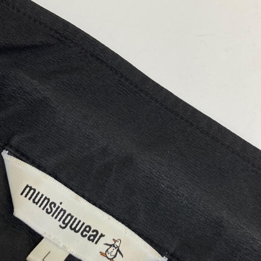 MUNSING WEAR マンシングウェア 2023年 ジップベスト ブラック系 L