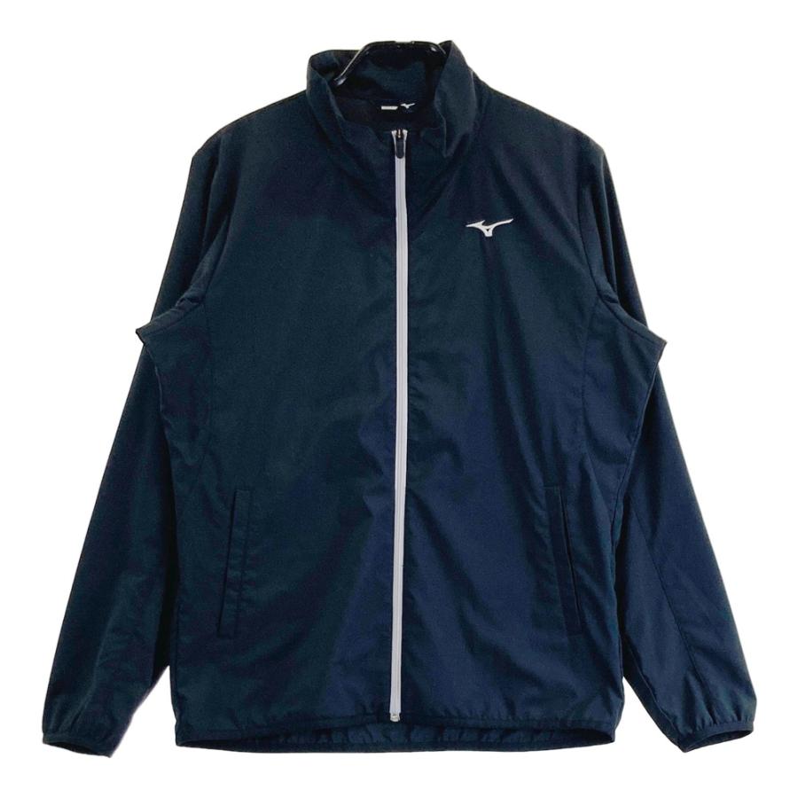 MIZUNO GOLF ミズノゴルフ ジップジャケット 薄手 ブラック系 L ゴルフ