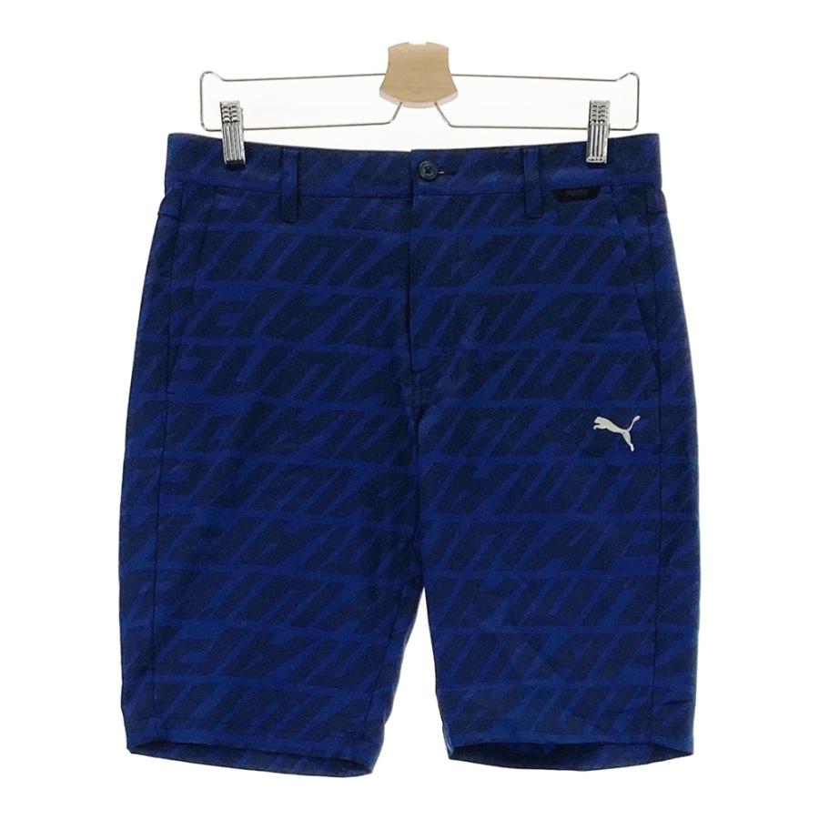 PUMA（プーマ） PUMA GOLF プーマゴルフ ストレッチハーフパンツ 総柄