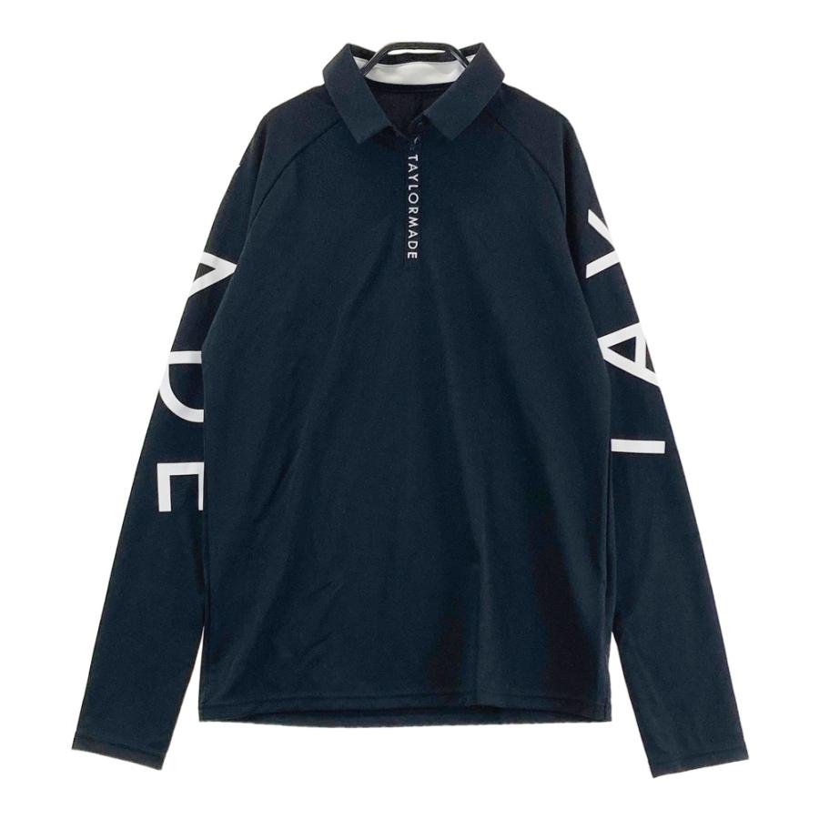 新品】TAYLOR MADE テーラーメイド ハーフジップ 長袖ポロシャツ