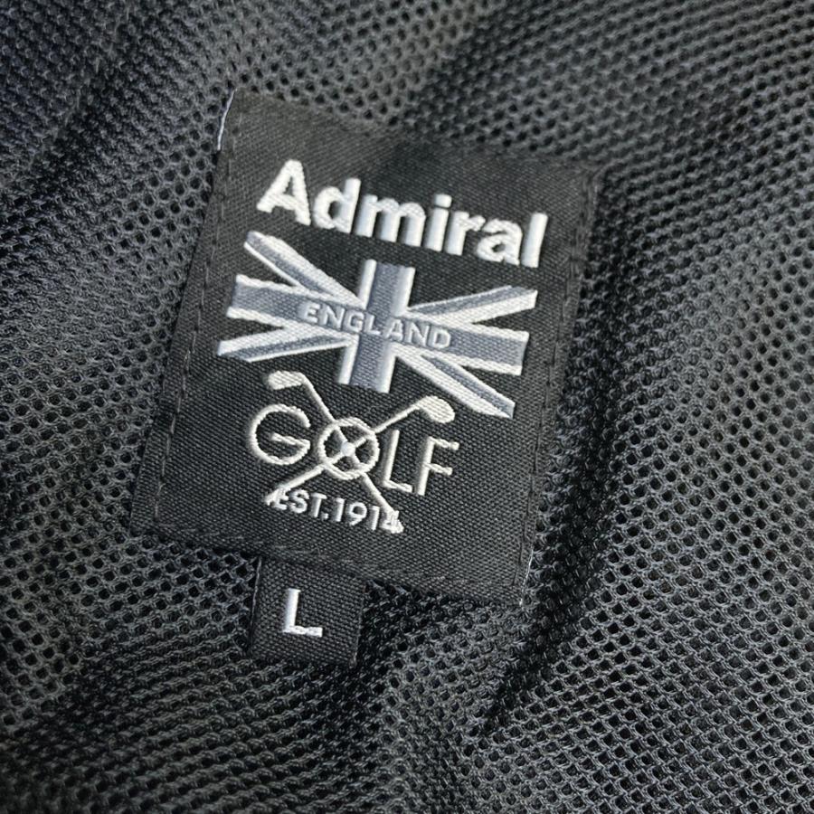 新品】ADMIRAL アドミラル ロングパンツ ブラック系 L ゴルフウェア