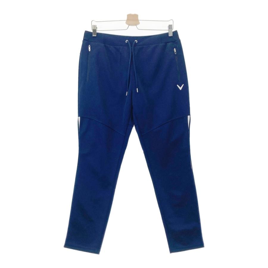 Callaway ネイビー ダウンパンツ 美品】キャロウェイ レッドレーベル ダウンパンツ ネイビー 裏地付き