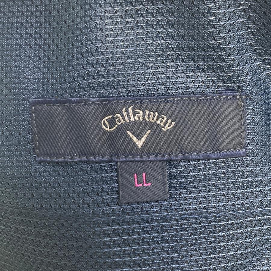 Callaway ネイビー ダウンパンツ 新品】CALLAWAY キャロウェイ ロングパンツ ネイビー系 LL ゴルフ