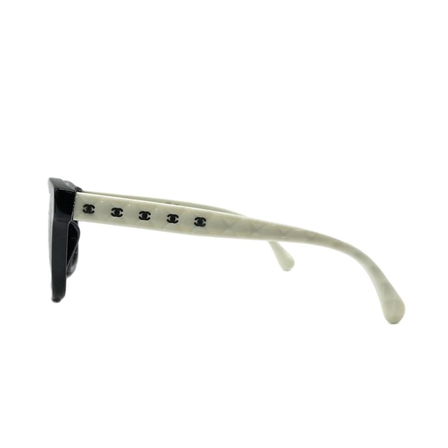 CHANEL シャネル 5484-A サングラス ブラック系 54□17 140 レディース