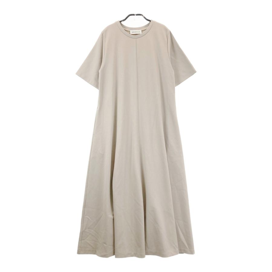 新品】DEPAREILLE デパリエ 半袖ワンピース ベージュ系 1 レディース 