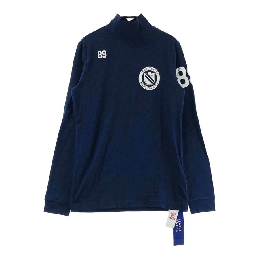 新品】PEARLY GATES パーリーゲイツ モックネック 長袖Tシャツ