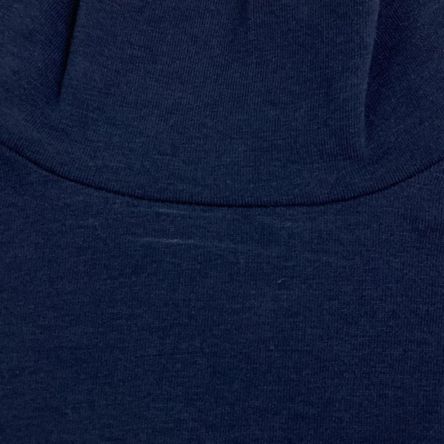 サイズ：1 PEARLY GATES パーリーゲイツ  モックネック 長袖Tシャツ  ネイビー系 [240101588871] ゴルフウェア レディース ストスト PEARLY GATES パーリーゲイツ モックネック 長袖Tシャツ ネイビー系 1
