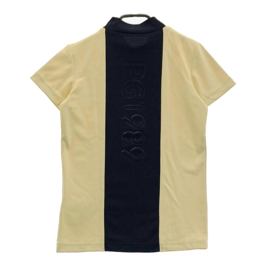 サイズ：0 PEARLY GATES パーリーゲイツ 2024年 半袖ハイネックTシャツ  イエロー系 [240101588902] ゴルフウェア レディース ストスト PEARLY GATES（パーリーゲイツ） 2024年 半袖ハイネックTシャツ