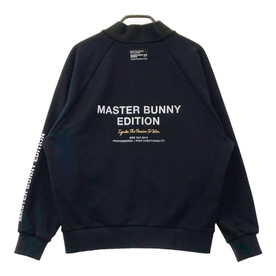 サイズ：0 MASTER BUNNY EDITION マスターバニーエディション 2024年 トラックジャケット  ブラック系 [240101588908] ゴルフウェア レディース ストスト MASTER BUNNY EDITION（マスターバニーエディション） 2024年 トラック