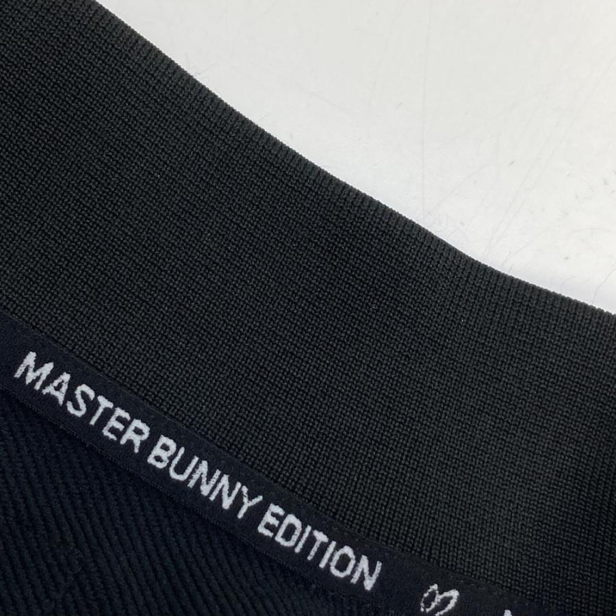サイズ：0 MASTER BUNNY EDITION マスターバニーエディション 2024年 トラックジャケット  ブラック系 [240101588908] ゴルフウェア レディース ストスト MASTER BUNNY EDITION（マスターバニーエディション） 2024年 トラック