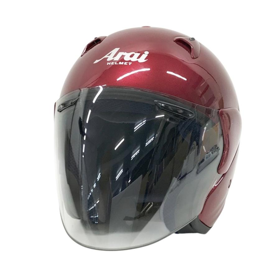 ARAI アライ ジェットヘルメット SZ-F SZF レッド系 57-58CM バイク