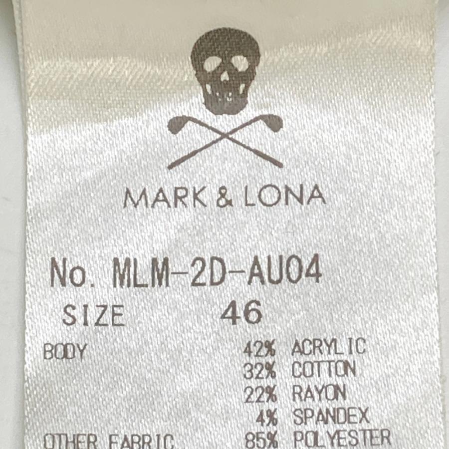MARK&LONA マークアンドロナ 長袖タートルネックTシャツ ブラック系 46