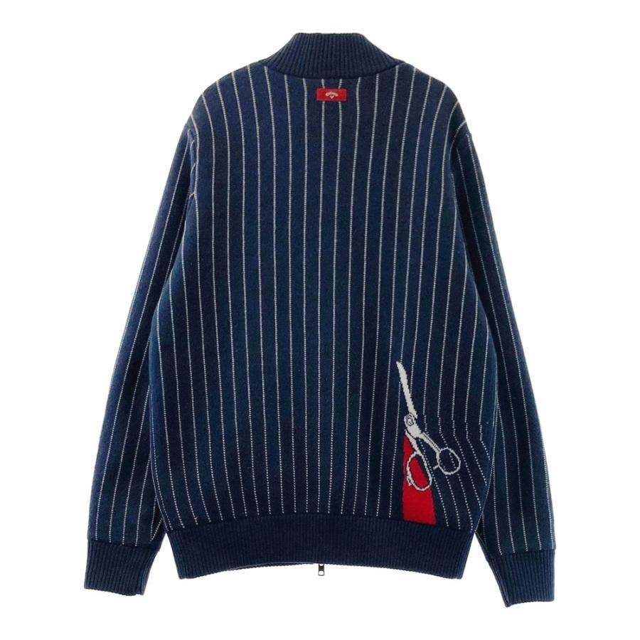 CALLAWAY キャロウェイ 長袖 ジップ ニットジャケット 裏地付 