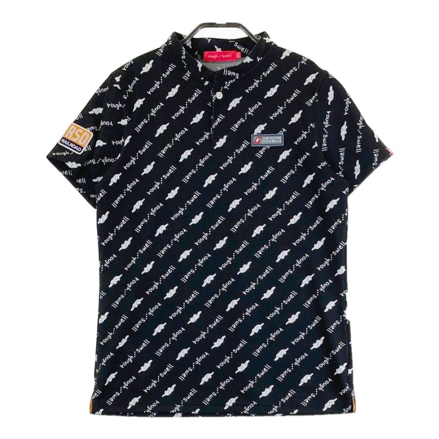 ROUGH&SWELL ラフアンドスウェル スタンドカラー 半袖ポロシャツ