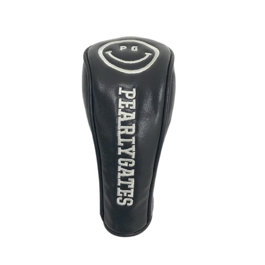 PEARLY GATES パーリーゲイツ ヘッドカバー ニコちゃん ブラック系 UT