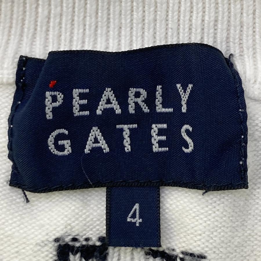 PEARLY GATES（パーリーゲイツ） ハイネック ニットセーター ホワイト