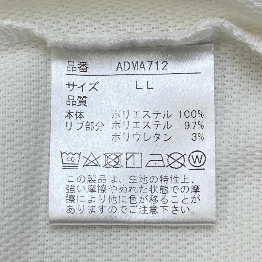 ADMIRAL アドミラル ジップジャケット ホワイト系 LL ゴルフウェア
