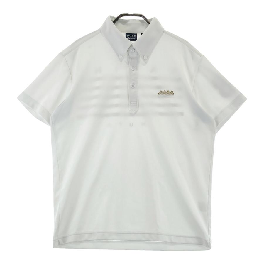 ティアラっち★ ムータマリン ポロシャツ ホワイト 5 MEN – POLO-SHIRTS – muta Online Store