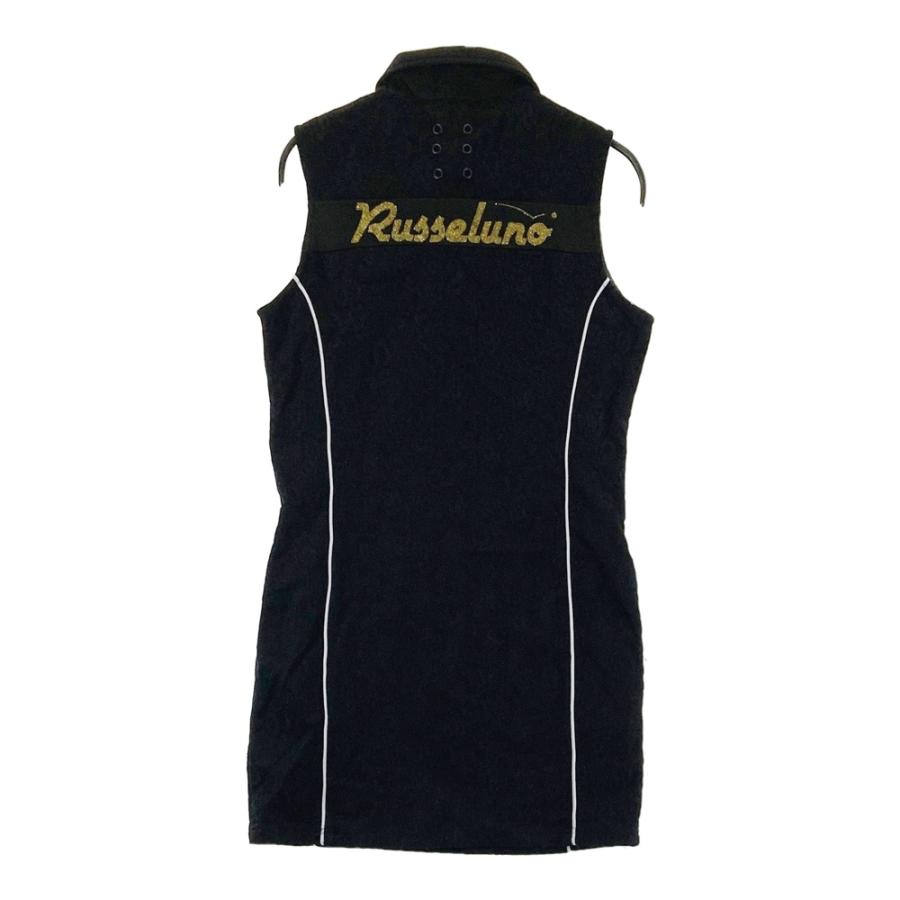 Russeluno レディース　ワンピース RUSSELUNO ラッセルノ ノースリーブワンピース ブラック系 1 ゴルフ