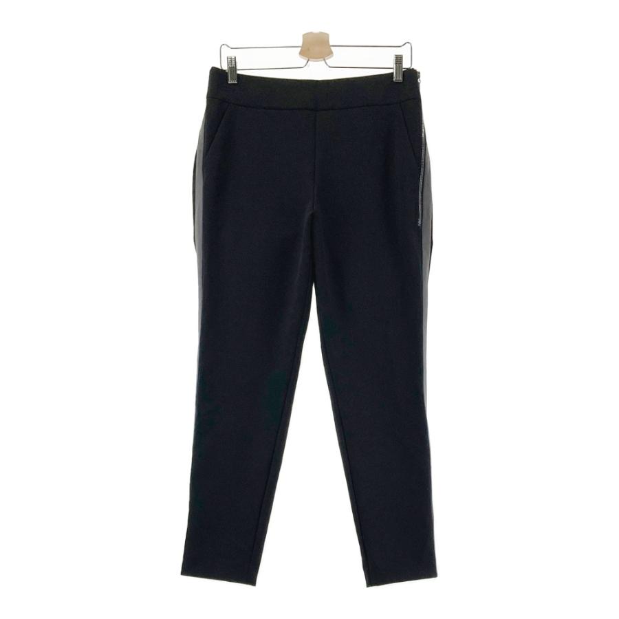 LANVIN SPORT ストレッチ綿 黒パンツ レディース 新品】LANVIN SPORT ランバン スポール 2023年モデル ストレッチパンツ