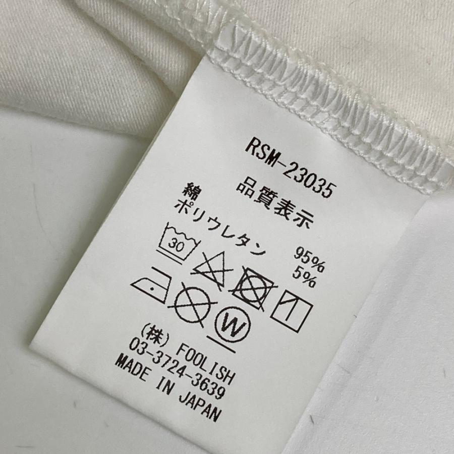 ROUGH&SWELL ラフアンドスウェル 2023年 半袖襟付きTシャツ ホワイト系