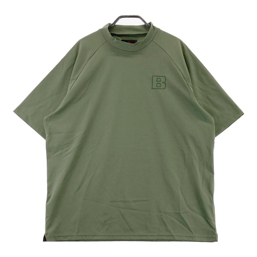 BRIEFING ブリーフィング ゴルフウェア メンズ トップス カーキ L BRIEFING GOLF ブリーフィング 2025年 モックネック 半袖Tシャツ