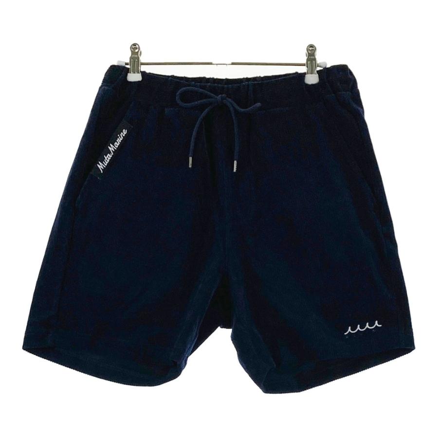 MUTA MARINE ムータマリン ショートパンツ コーデュロイ ネイビー系 0