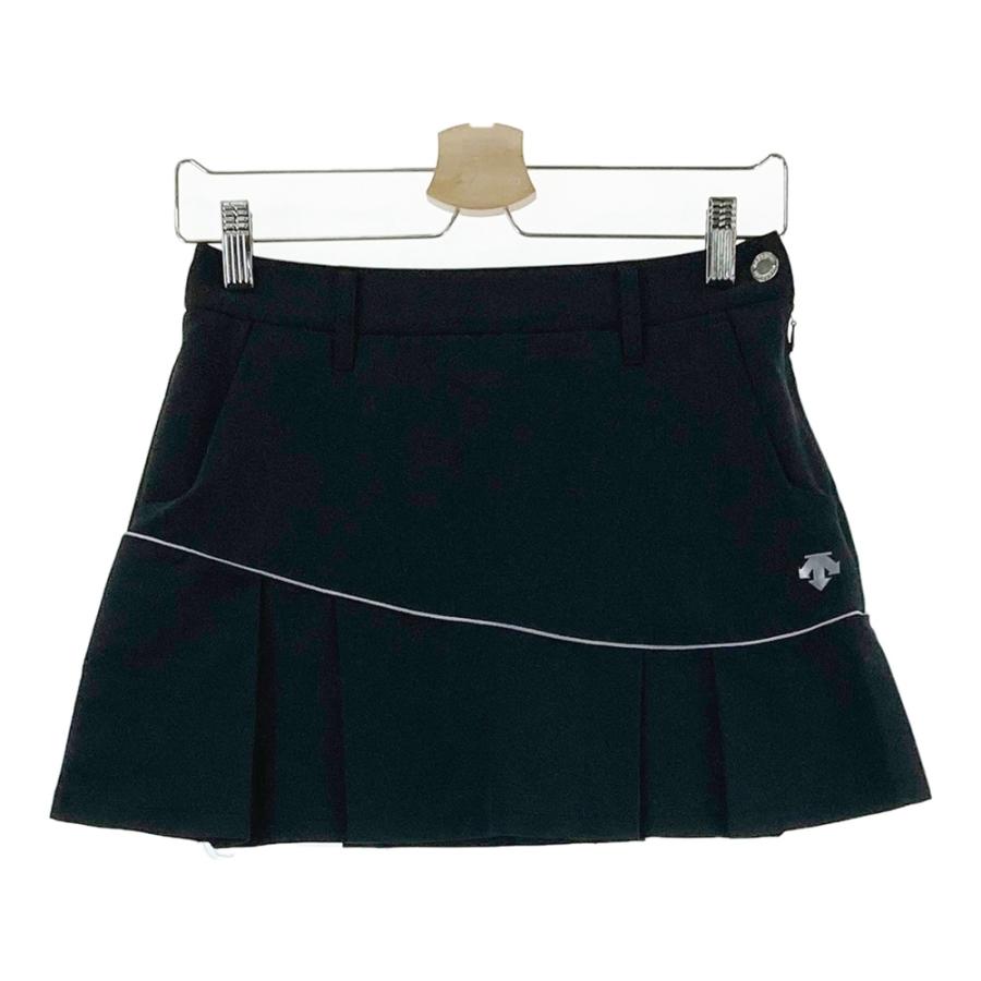 【美品】DESCENTE GOLF デサントゴルフ ストレッチスカート インナー DESCENTE GOLF デサントゴルフ ストレッチスカート ロゴ グレー系 S
