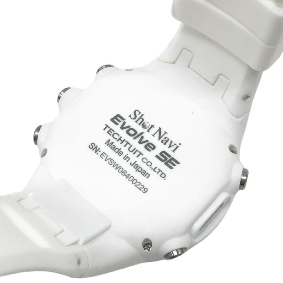SHOT NAVI ショットナビ GPS watch Evolve SE ホワイト系 ゴルフウェア
