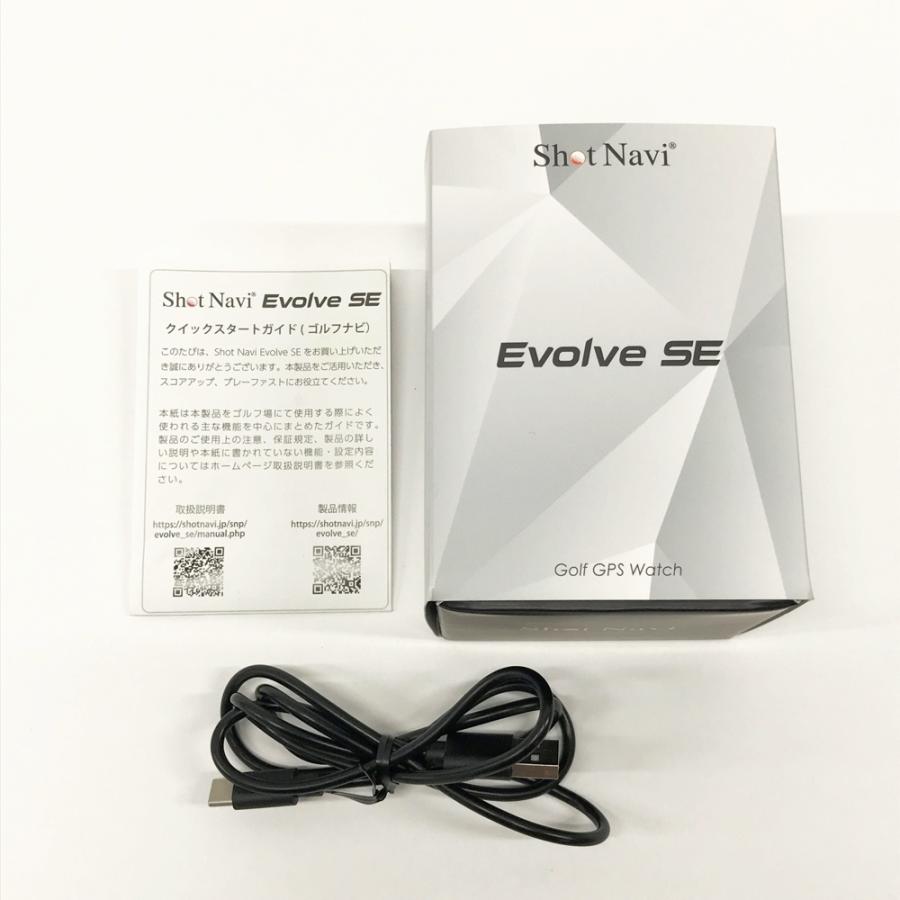 SHOT NAVI ショットナビ GPS watch Evolve SE ホワイト系 ゴルフウェア