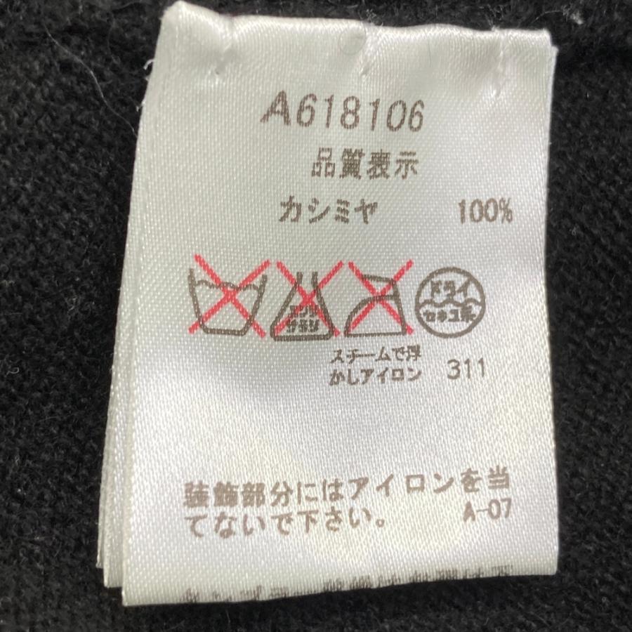 ARCHIVIO アルチビオ カシミヤ タートルネックセーター ブラック系 36