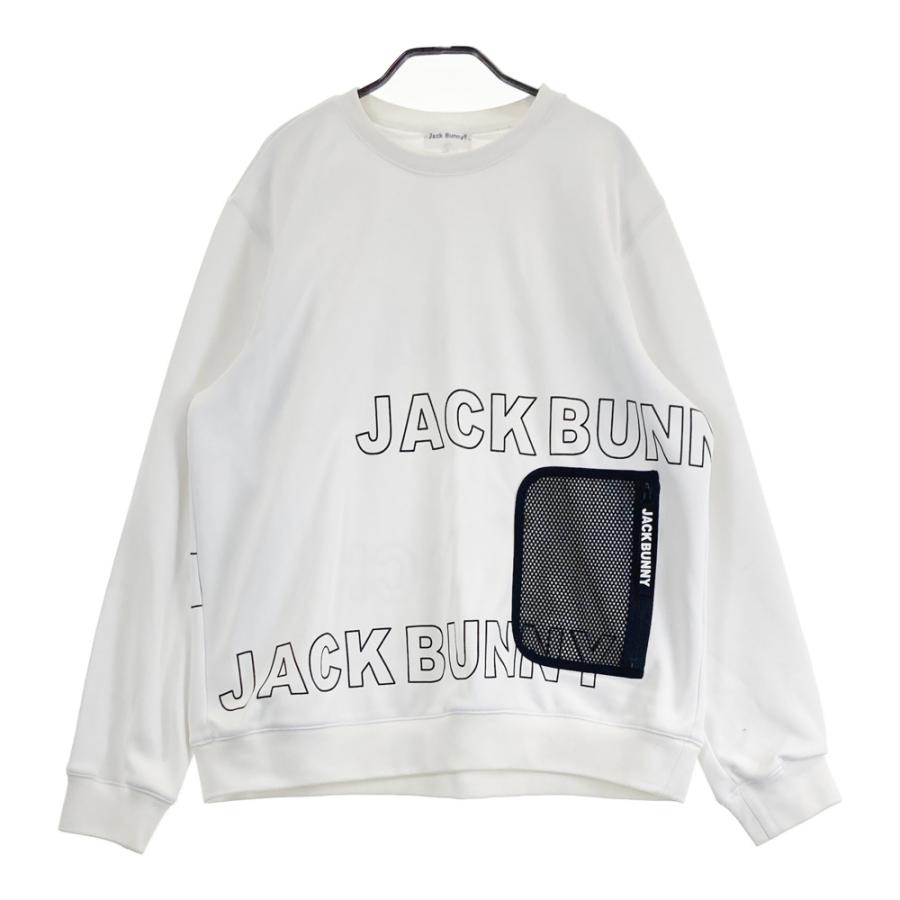 JACK BUNNY ジャックバニー スウェットトレーナー ロゴプリント