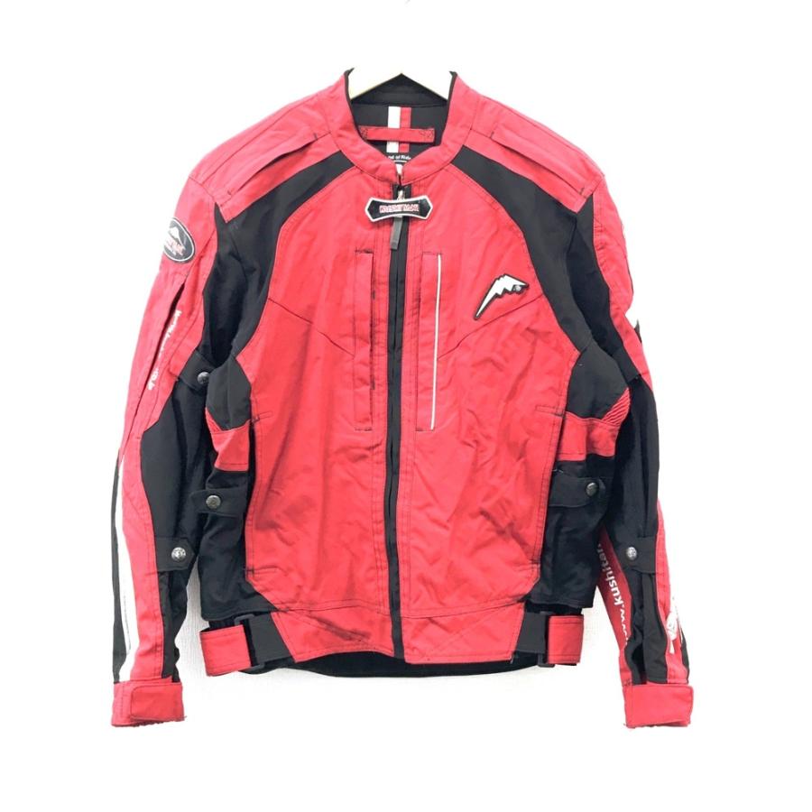 KUSHITANI クシタニ K-2163 パドックジャケット レッド系 LL バイク