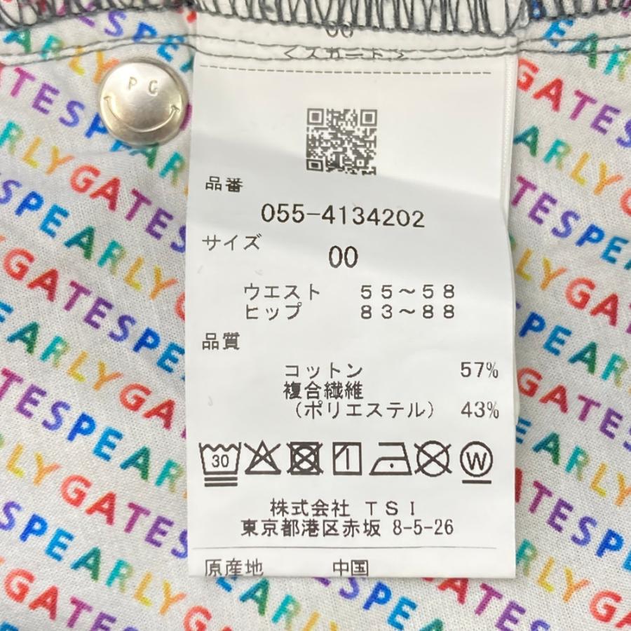 PEARLY GATES パーリーゲイツ 2024年モデル スカート グレー系 00