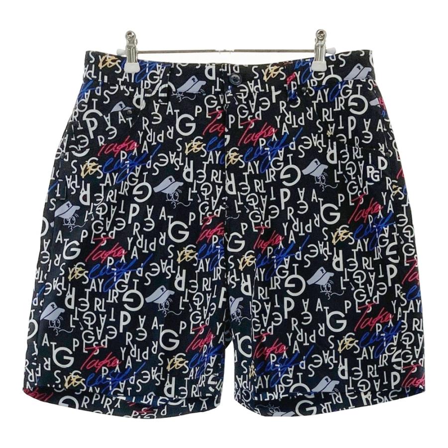 PEARLY GATES パーリーゲイツ 2025年 ハーフパンツ 総柄 ネイビー系 4