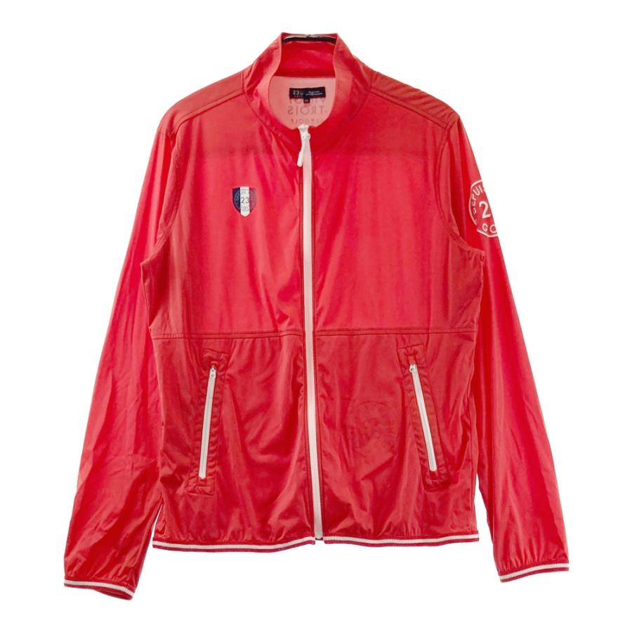23区GOLF ニジュウサンクゴルフ ジャケット レッド系 LL ゴルフウェア