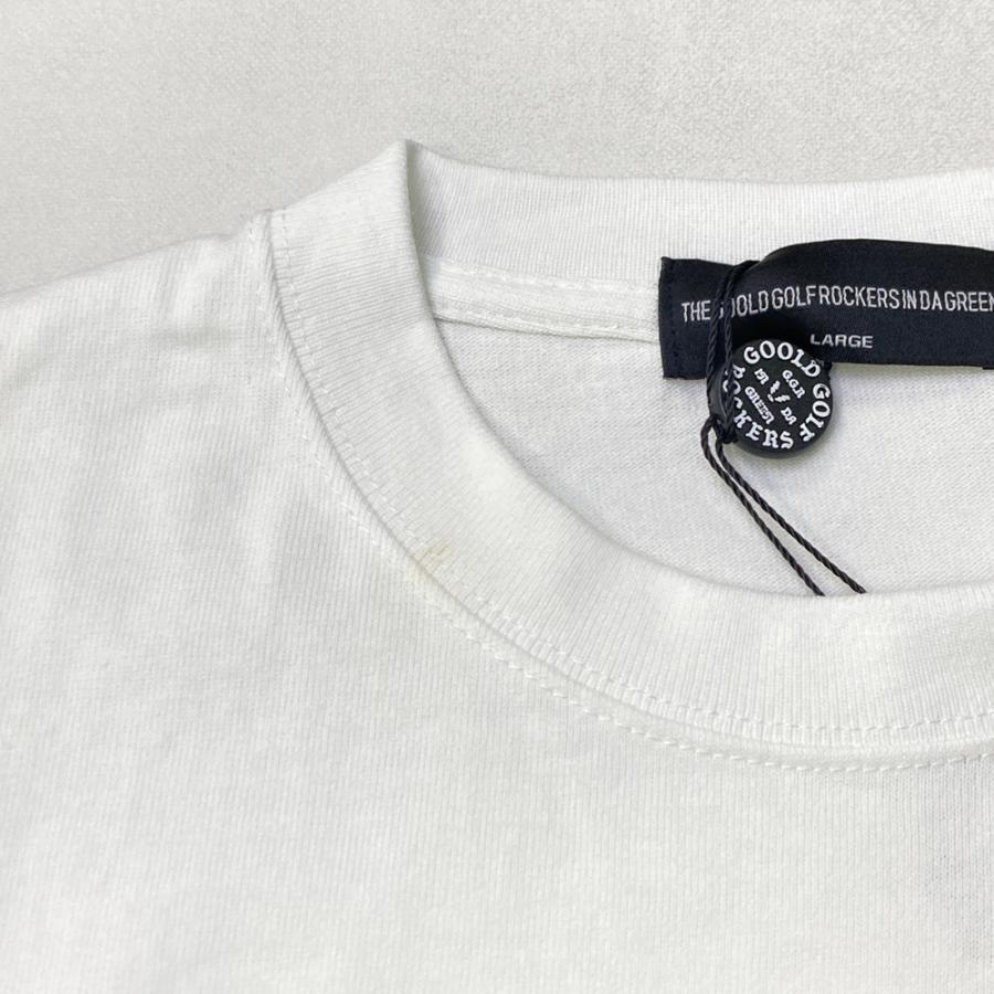 GOOLD GOLF ROCKERS ゴールドゴルフロッカーズ 長袖Tシャツ ホワイト系