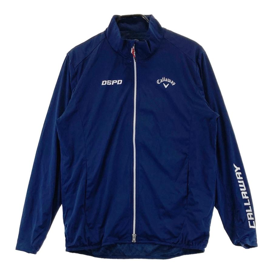 CALLAWAY キャロウェイ ジップジャケット ネイビー系 L ゴルフウェア