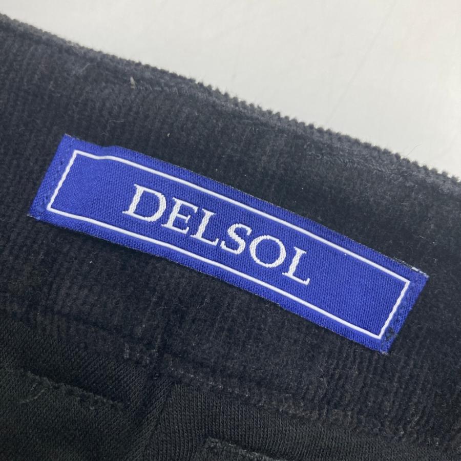 DELSOL デルソル インナー付 コーデュロイスカート ブラック系 M ゴルフウェア レディース : ブランド古着ストスト - 通販 ...