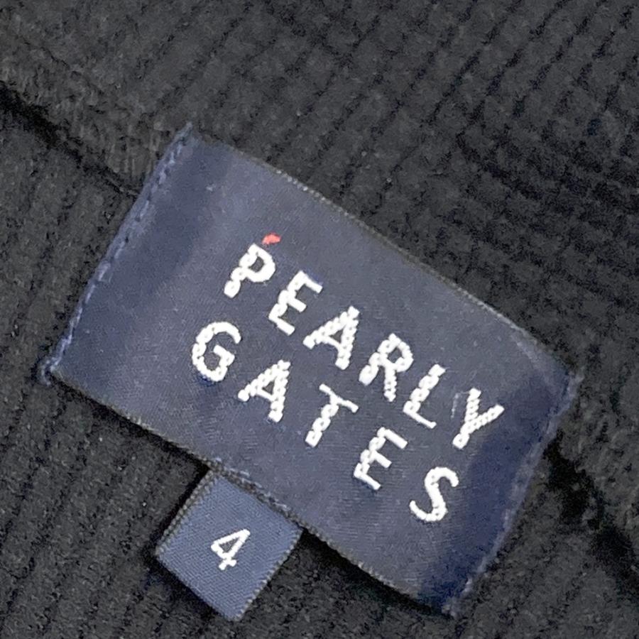PEARLY GATES パーリーゲイツ 2025年モデル 半袖パーカー ブラック系 4