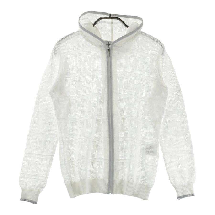 MUNSING WEAR マンシングウェア メッシュ パーカー ホワイト系 M 