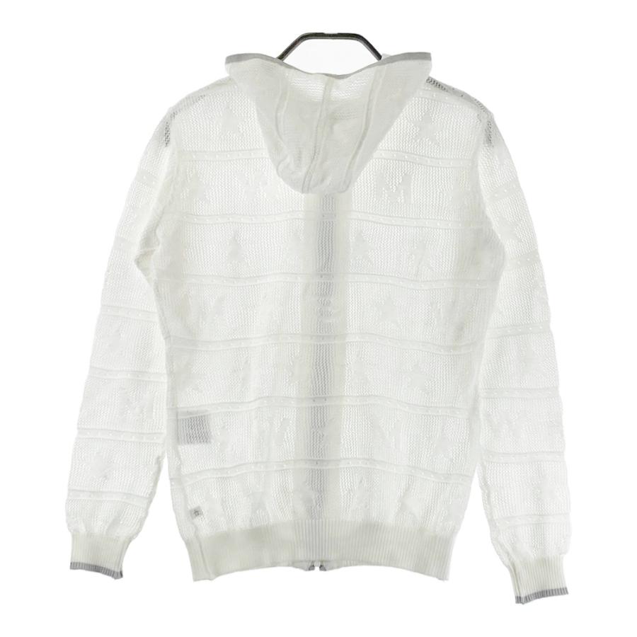 MUNSING WEAR マンシングウェア メッシュ パーカー ホワイト系 M 