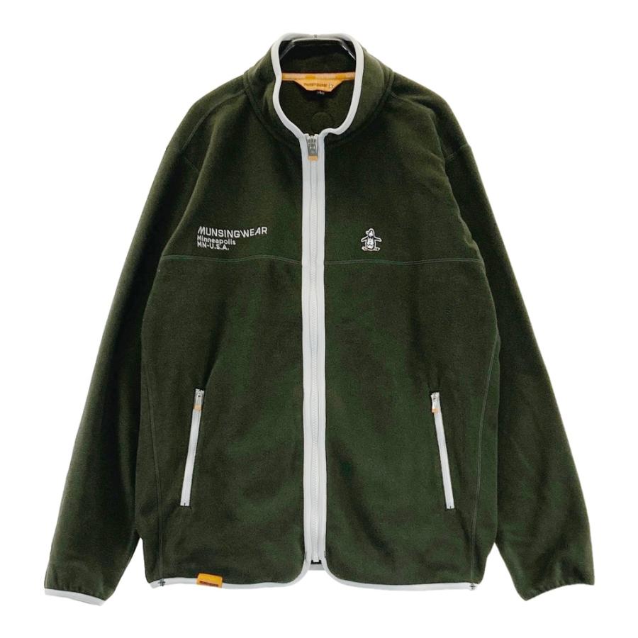 MUNSING WEAR マンシングウェア 2024年 フリースジャケット カーキ系 L