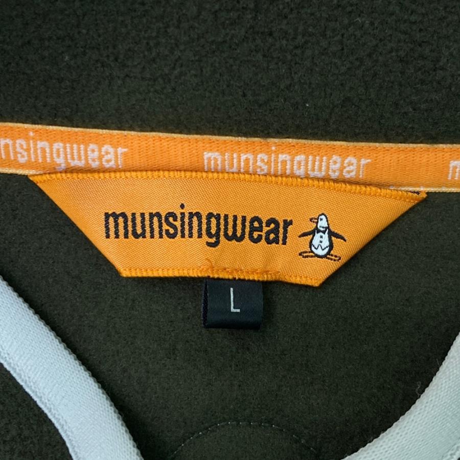 MUNSING WEAR マンシングウェア 2024年 フリースジャケット カーキ系 L